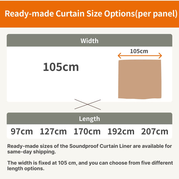 Soundproof Curtain Liner