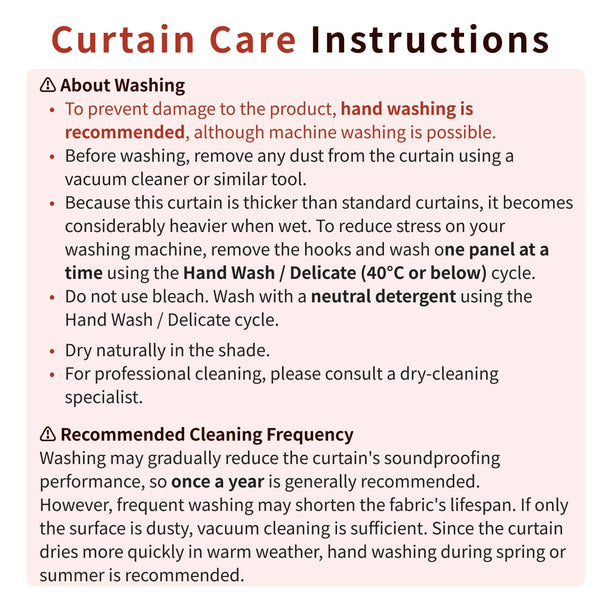 Soundproof & Thermal Curtain | Otonagi (Size-Order)