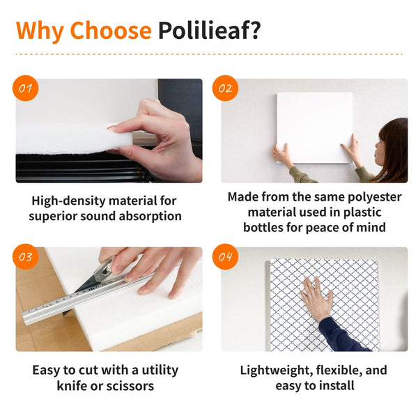 [Sound absorbing material] Polilieaf