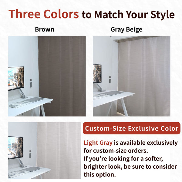 Soundproof & Thermal Curtain | Otonagi (Size-Order)
