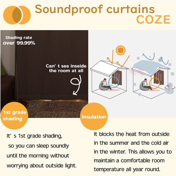 [Soundproof Curtain] COZE