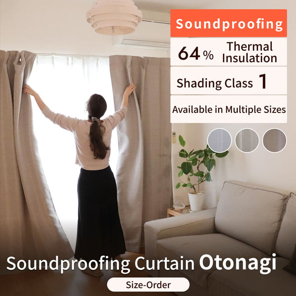 Soundproof & Thermal Curtain | Otonagi (Size-Order)