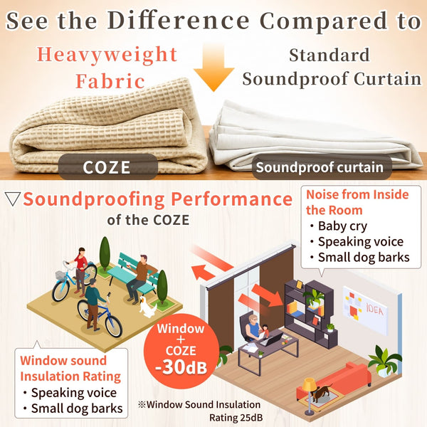 [Soundproof Curtain] COZE