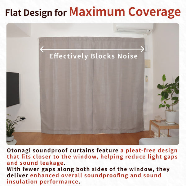 Soundproof & Thermal Curtain | Otonagi (Size-Order)