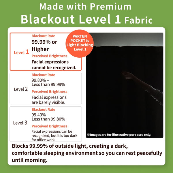 [Soundproof curtain]PARTEN POCKET