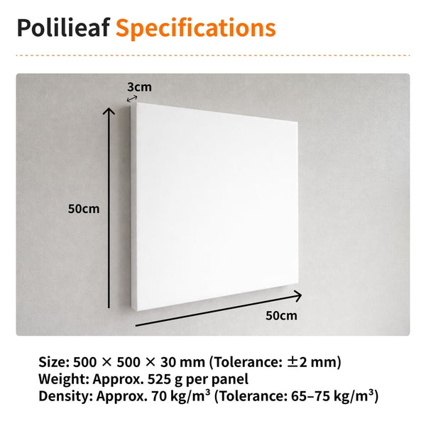 [Sound absorbing material] Polilieaf