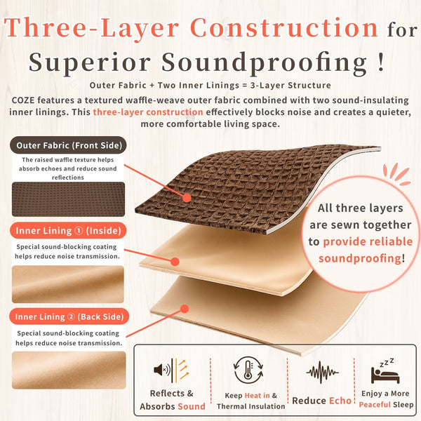 [Soundproof Curtain] COZE