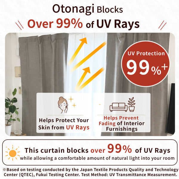 Soundproof & Thermal Curtain | Otonagi (Size-Order)
