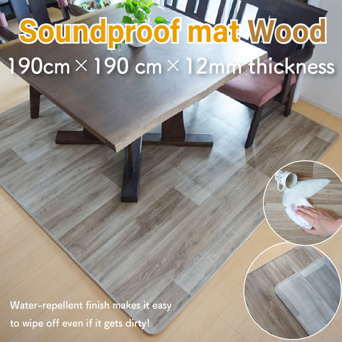Soundproof mat Wood