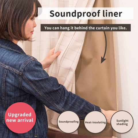 Soundproof Curtain Liner